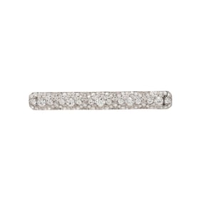 HENRY KOHN & SONS, ART DECO, DIAMOND AND PLATINUM BROOCH