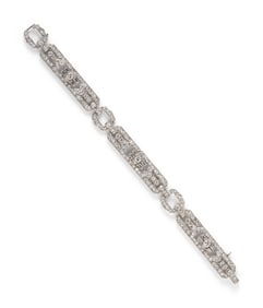 ART DECO, DIAMOND BRACELET