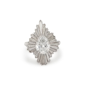 DIAMOND BALLERINA RING