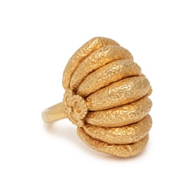 LALAOUNIS, YELLOW GOLD RING