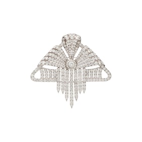 DIAMOND BROOCH PENDANT