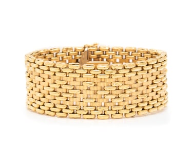 CARTIER, YELLOW GOLD BRACELET