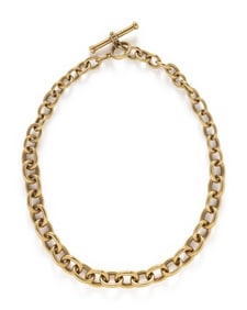 VAHE NALTCHAYAN, YELLOW GOLD NECKLACE