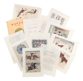 [SILK ROAD DUNHUANG] Mural Painting of the Tunhuang Caves (Dunhuang Bi Hua Xuan), Volume 1 and 2, Be