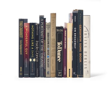 A Group of Books on Broadway and Dance