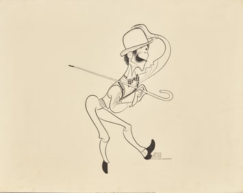 Al Hirschfeld (American, 1903-2003) George M!