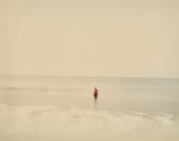 Richard Misrach (American, b. 1949) Untitled, Santa Barbara (Man in Sea), 1984