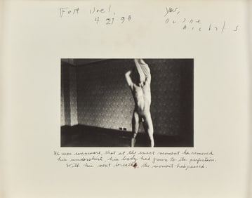 Duane Michals (American, b. 1932) He was unaware