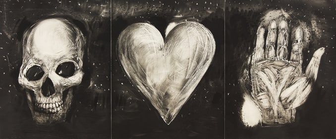 Jim Dine (American, b. 1935) The Channel, A Heart, My Hand, 1986