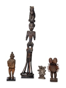 A Group of African Tribal Figures