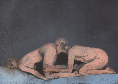 R.B. Kitaj (American, 1932-2007) Some Do Not (B), 1975