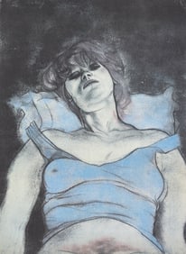 R.B. Kitaj (American, 1932-2007) Mary-Ann, 1980