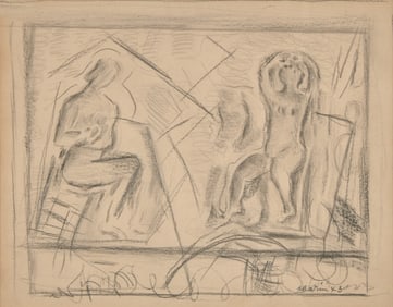 John Marin (American, 1870-1952) Movement Fantasy, 1943