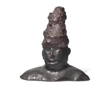 Leonard Baskin (American, 1922-2000) Head