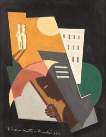 Jean Lambert-Rucki and Studio (French, 1888-1967) La Rue, 1919
