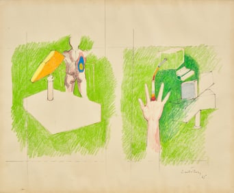 Enrique Castro-Cid (American, 1937-1992) Laboratory, 1965