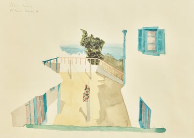 Patrick Procktor (British, 1936-2003) El Farah Tangier, 1968