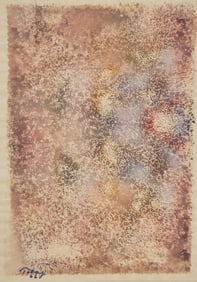 Mark Tobey (American, 1890-1976) Untitled (Abstract), 1966