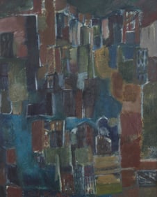 Karl Knaths (American, 1891-1971) Cubic Attraction