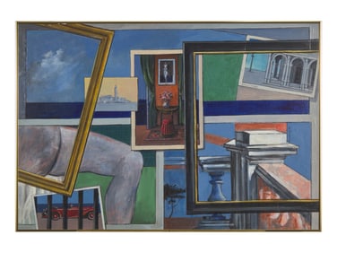 Henry Wolf (American, 1925-2005) Souvenir d'Italie