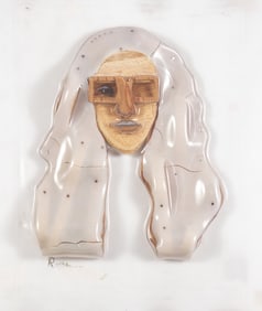 Larry Rivers (American, 1923-2002) Plastic Head I, 1970