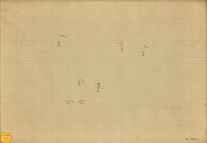 Saul Steinberg (American, 1914-1999) Seven Birds, circa 1951-52