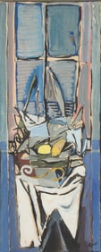 Geer Van Velde (Dutch, 1898-1977) Nature Morte Devant une Fenêtre, circa 1937