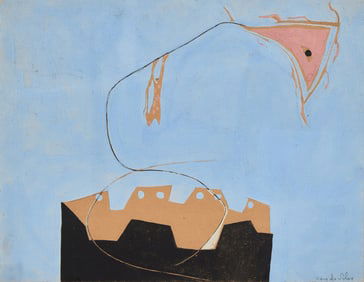 Maria Helena Vieira da Silva (Portuguese, 1903-1992) Le Cerf-Volant (Kô et Kô, Planche