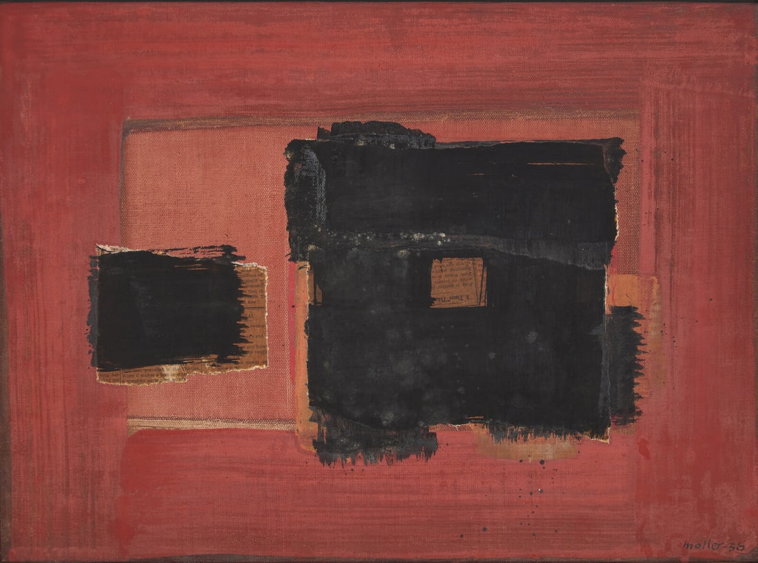 Hans Moller (German/American, 1905-2000) Agreement, 1956 (1 of 3)