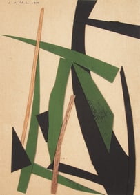 Stephen Edlich (American, 1944-1989) Abstract, 1980s
