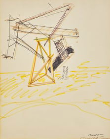 Mark di Suvero (American, b. 1933) The Dangle Twins, 1965