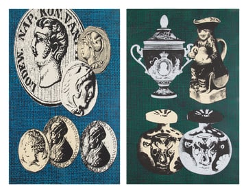 Meyer Vaisman (Venezuelan, b. 1960) Two Works: Untitled, 1989; together with Untitled, 1989 (2)