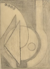 César Domela (Dutch, 1900-1992) Drawing for Relief #13A, 1936-1937