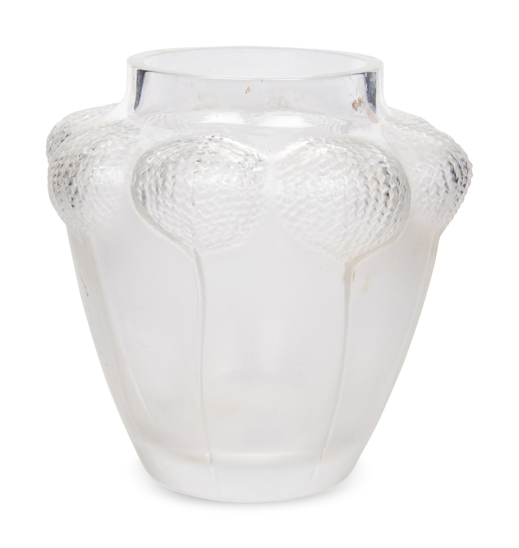 A Lalique Bali Vase (1 of 3)