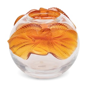 A Lalique Erimaki Vase