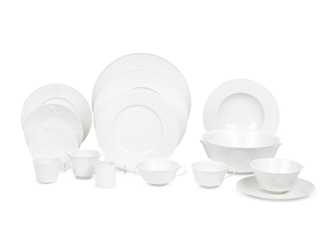 A Berlin [K.P.M.] Arkadia Porcelain Dinner Service (1 of 4)