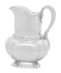 A Tiffany and Co. Silver Water Pitcher