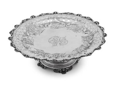 A Tiffany and Co. Silver Compote