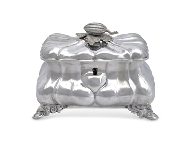 An Austrian Silver Sugar Box