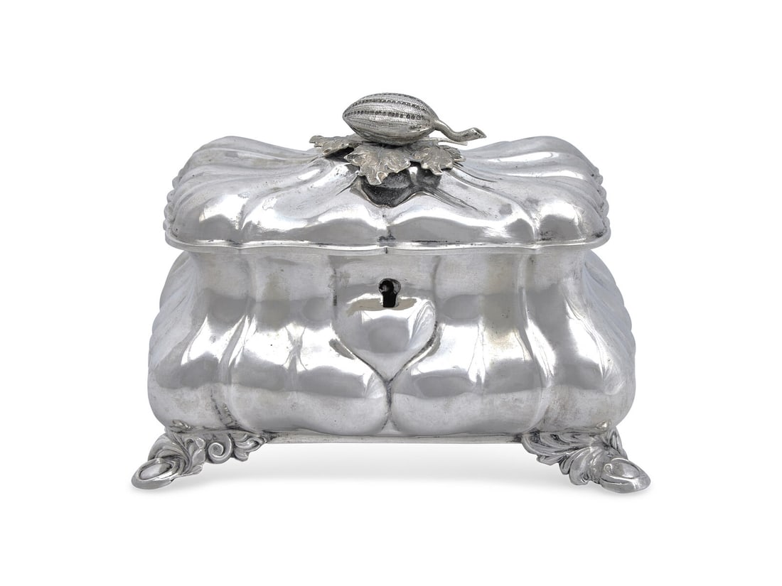 An Austrian Silver Sugar Box (1 of 2)