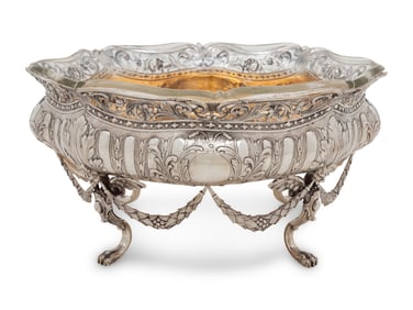 A Continental Silver Centerpiece Bowl
