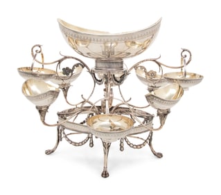 A George III Silver Epergne