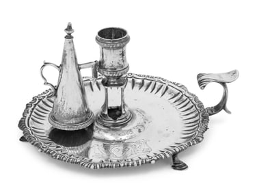 A George III Silver Chamberstick