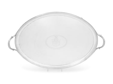 A George III Silver Two-Handled Tray