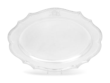 A George III Silver Meat Platter