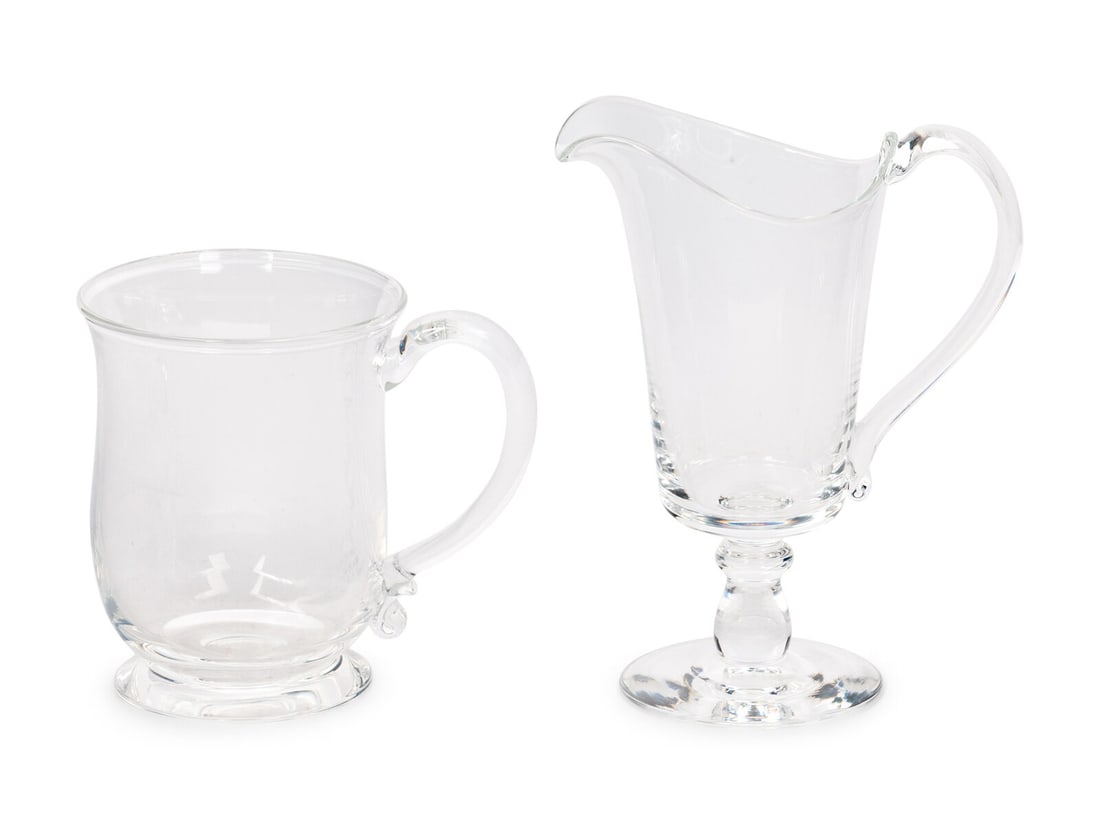 Two Steuben Glass Table Articles (1 of 3)