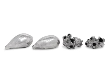 A Group of Silvered Marine Articles