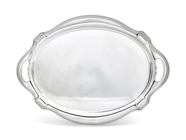 An American Silver Serving Tray