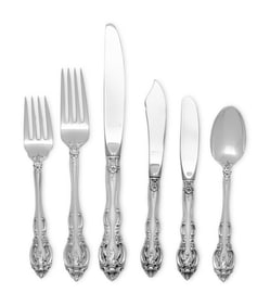 An American Silver Flatware Service