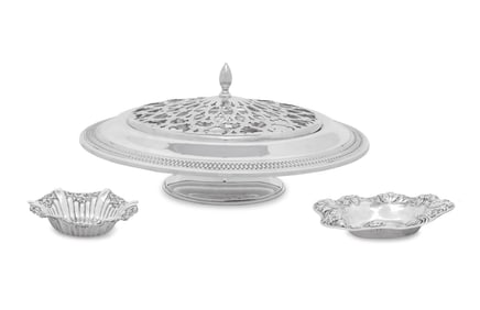 Three American Silver Table Articles